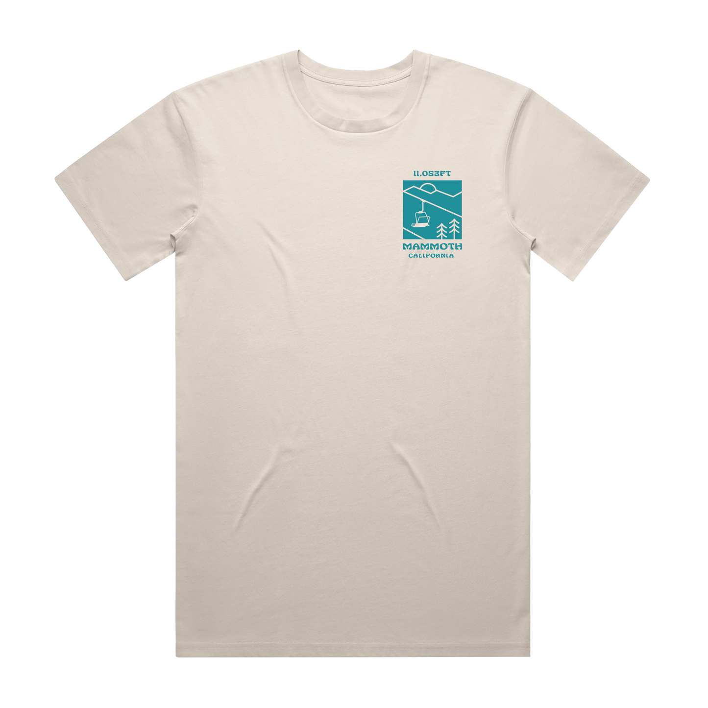 Mammoth Trails Tee, White