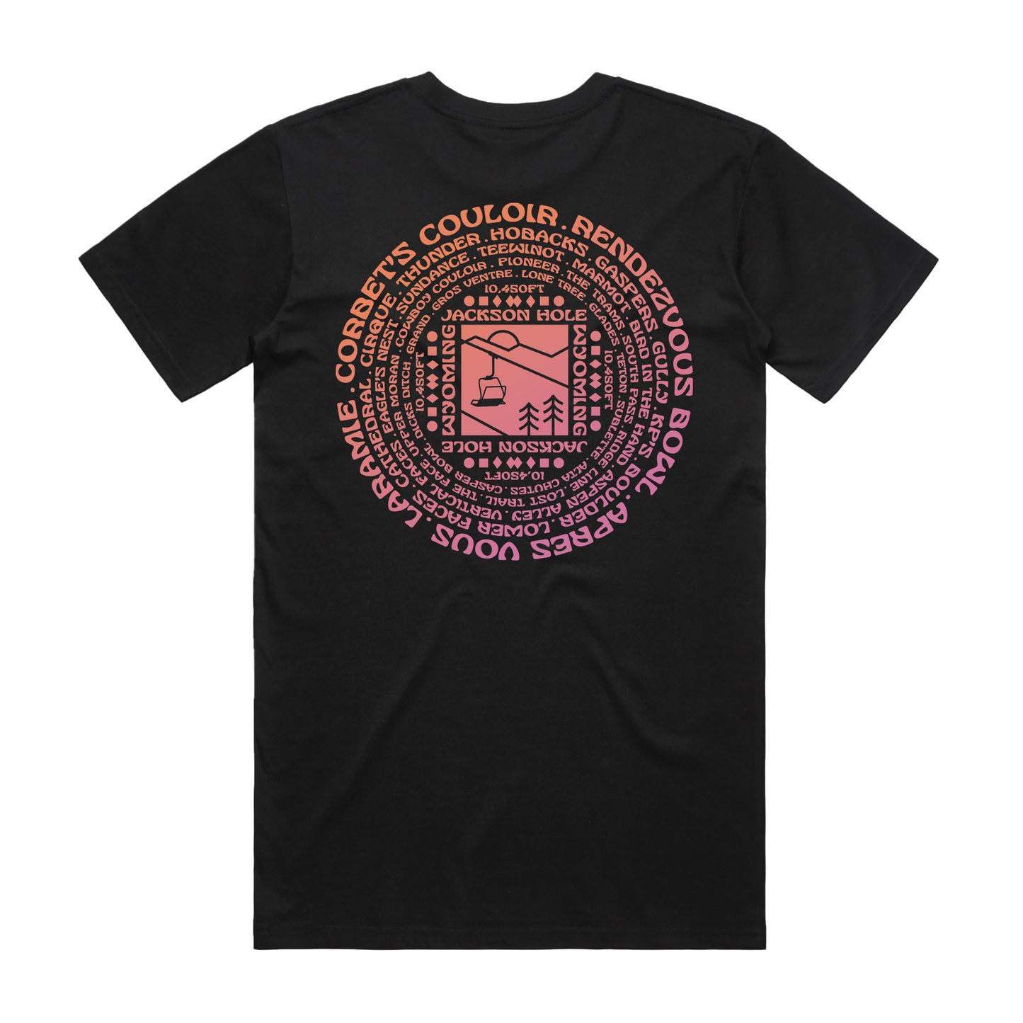Jackson Hole Trails Tee