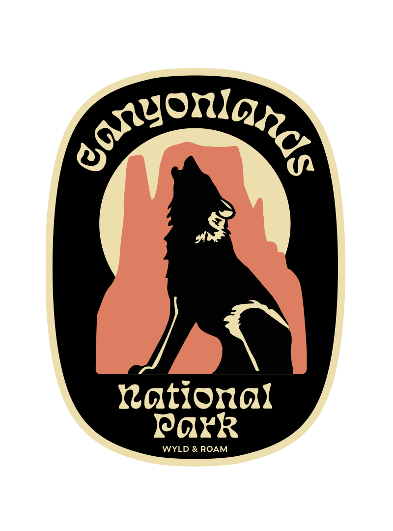 Canyonlands Coyote Sticker