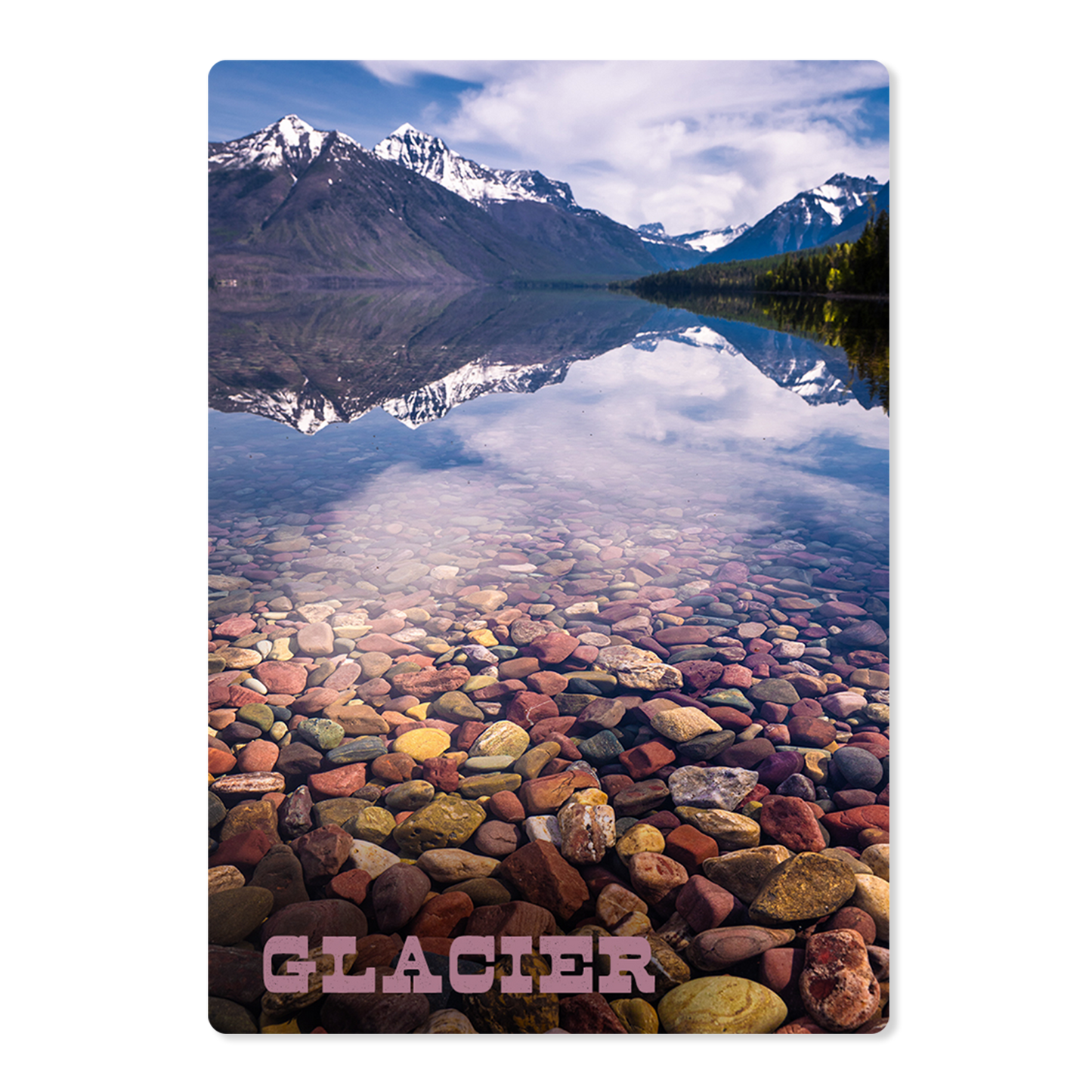 Glacier National Park Magnet