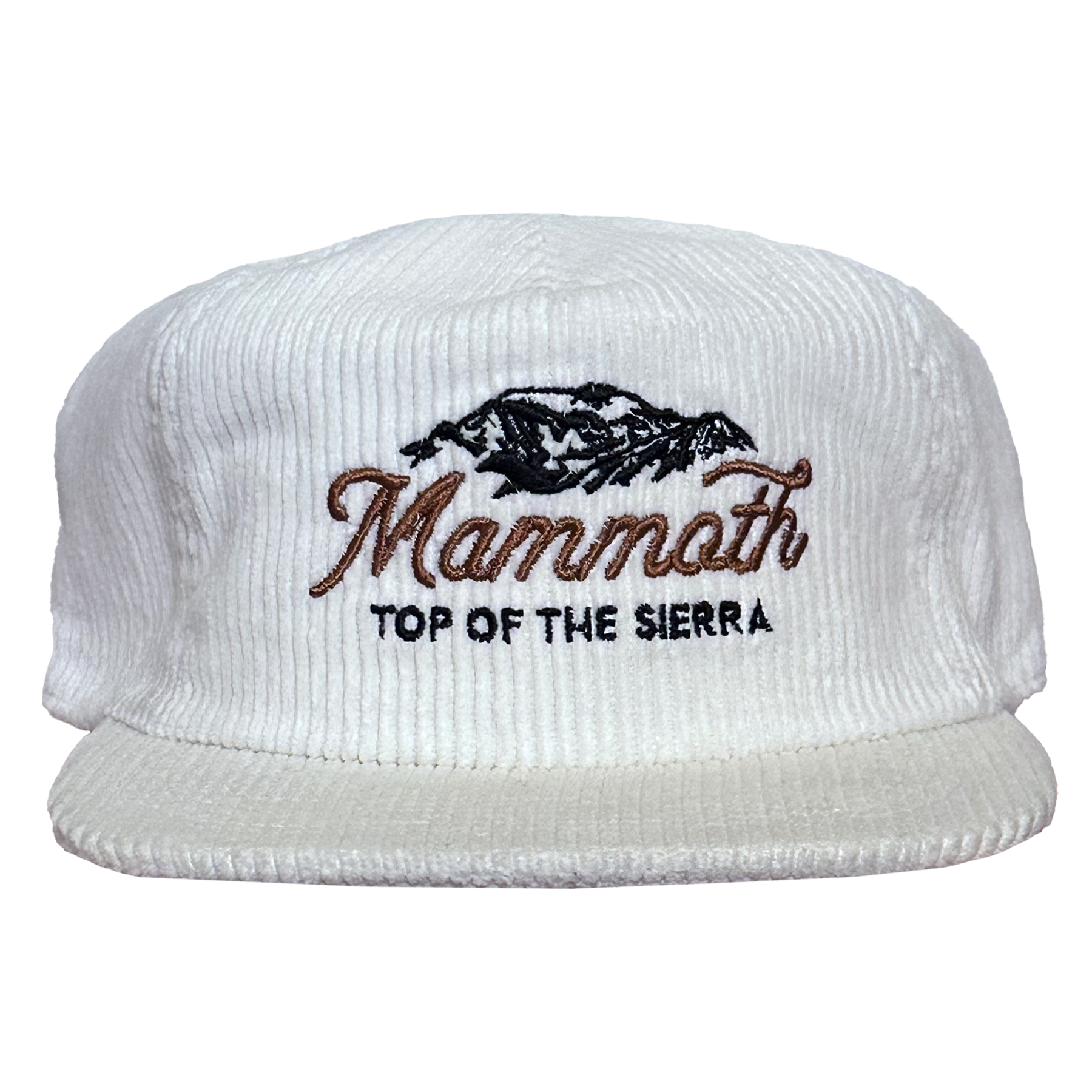 Mammoth Corduroy Hat, White – Wyld & Roam display picture 2