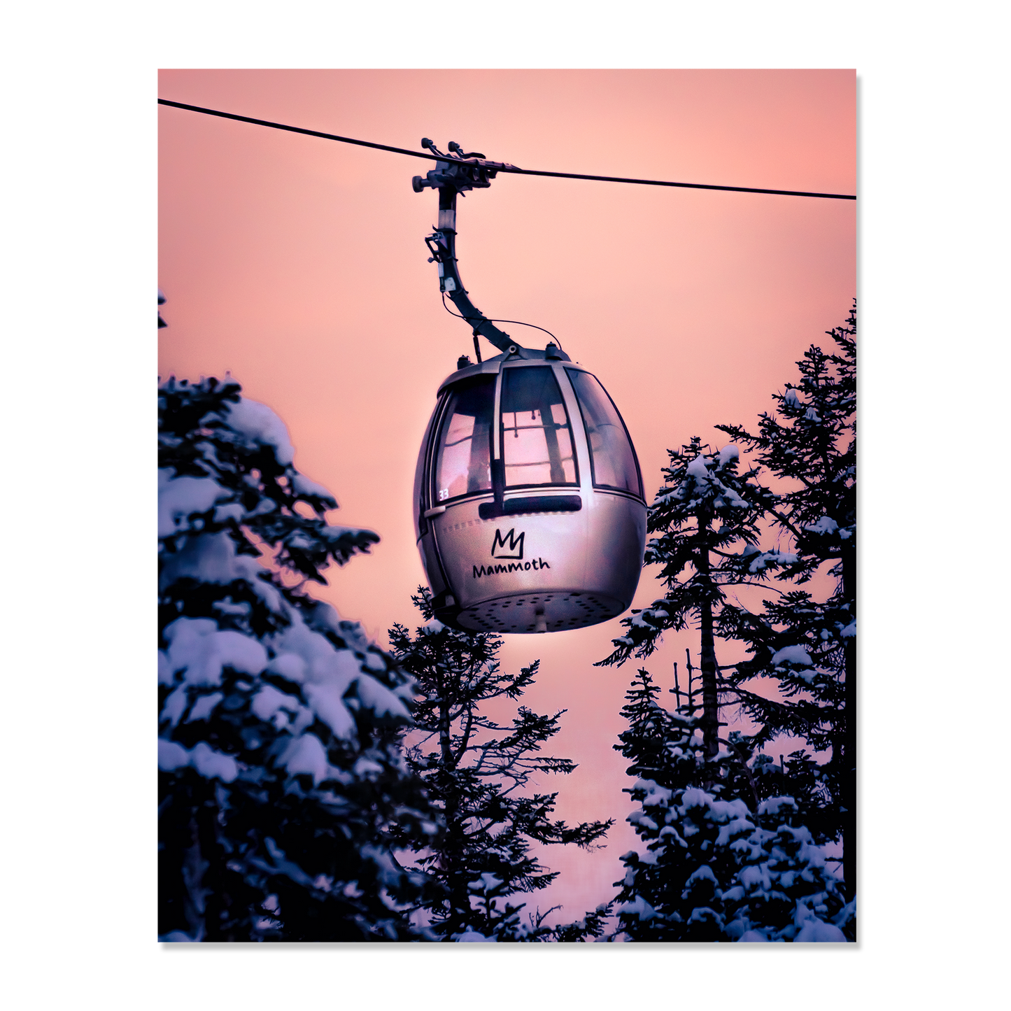 Mammoth Gondola Print