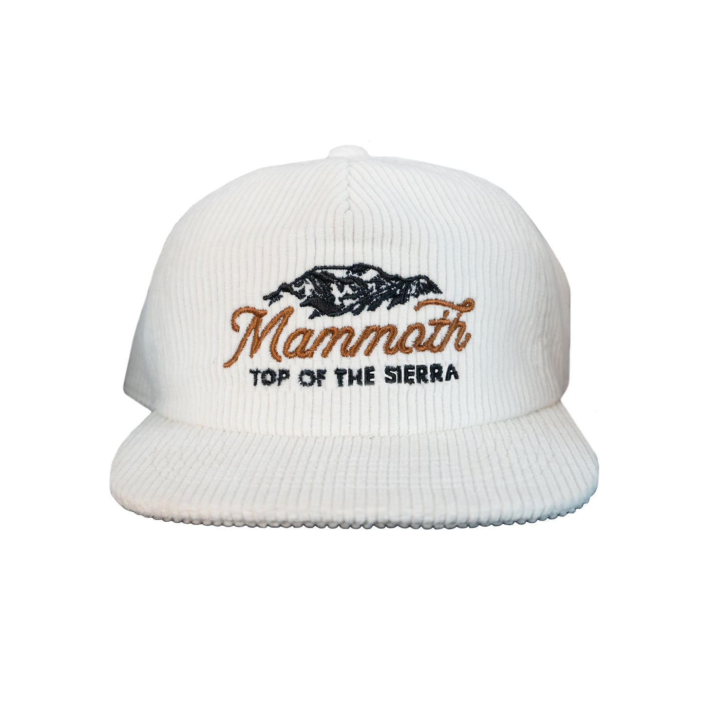 Mammoth Corduroy Hat, White
