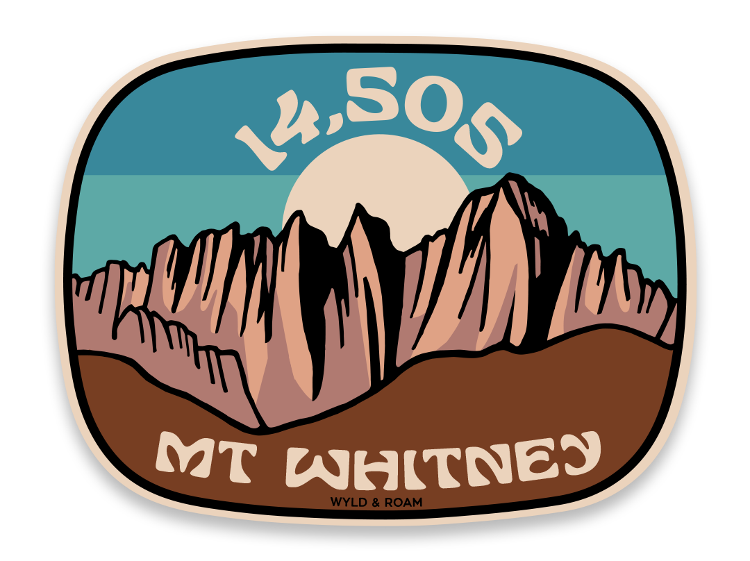 Mt. Whitney, 14,505 Sticker