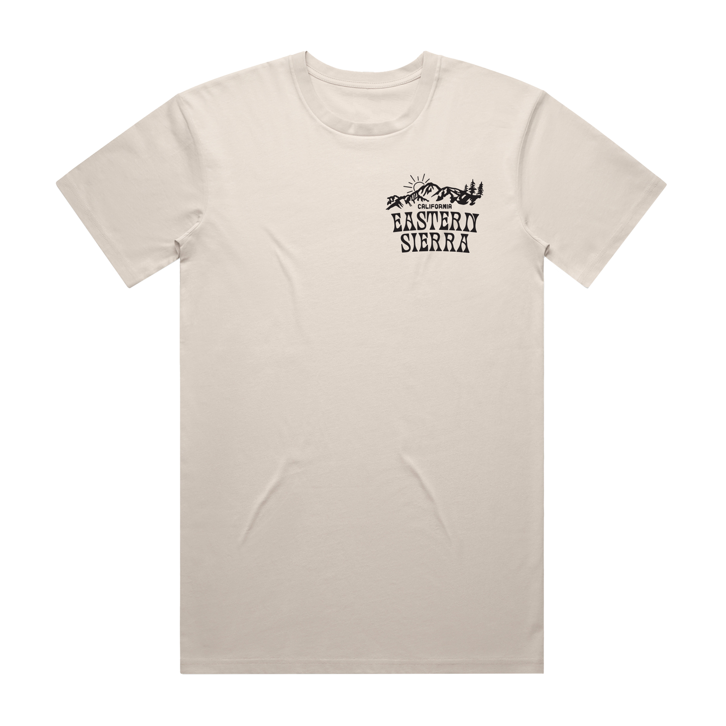 California Eastern Sierra Tee, Bone