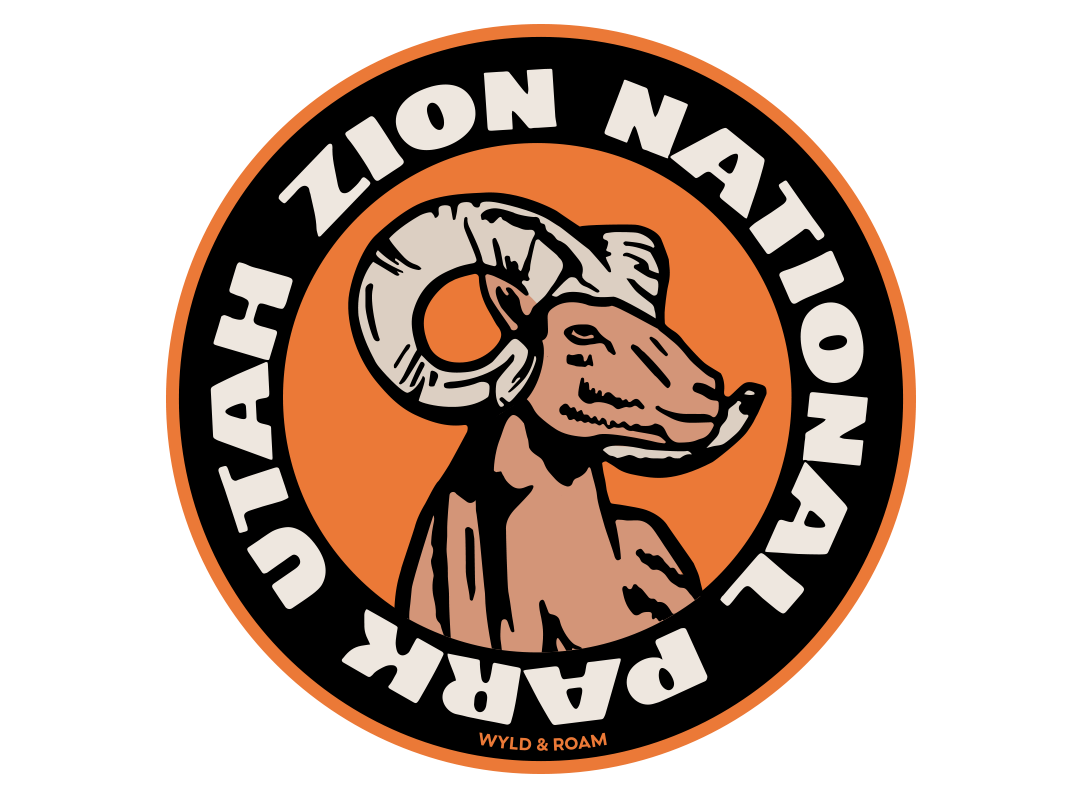 Zion Bighorn Sticker