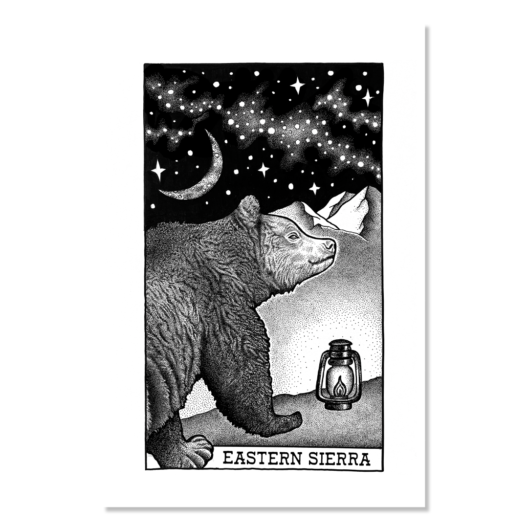 Sierra Bear Poster