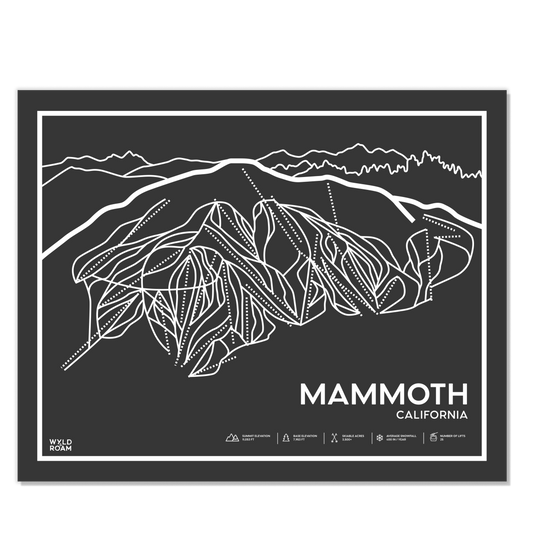 Mammoth Trail Map