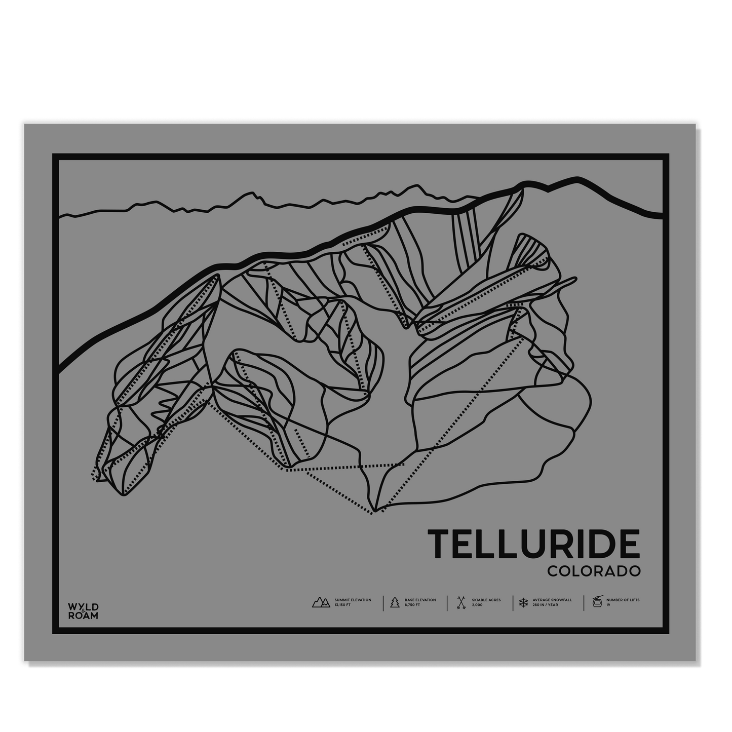 Telluride Trail Map