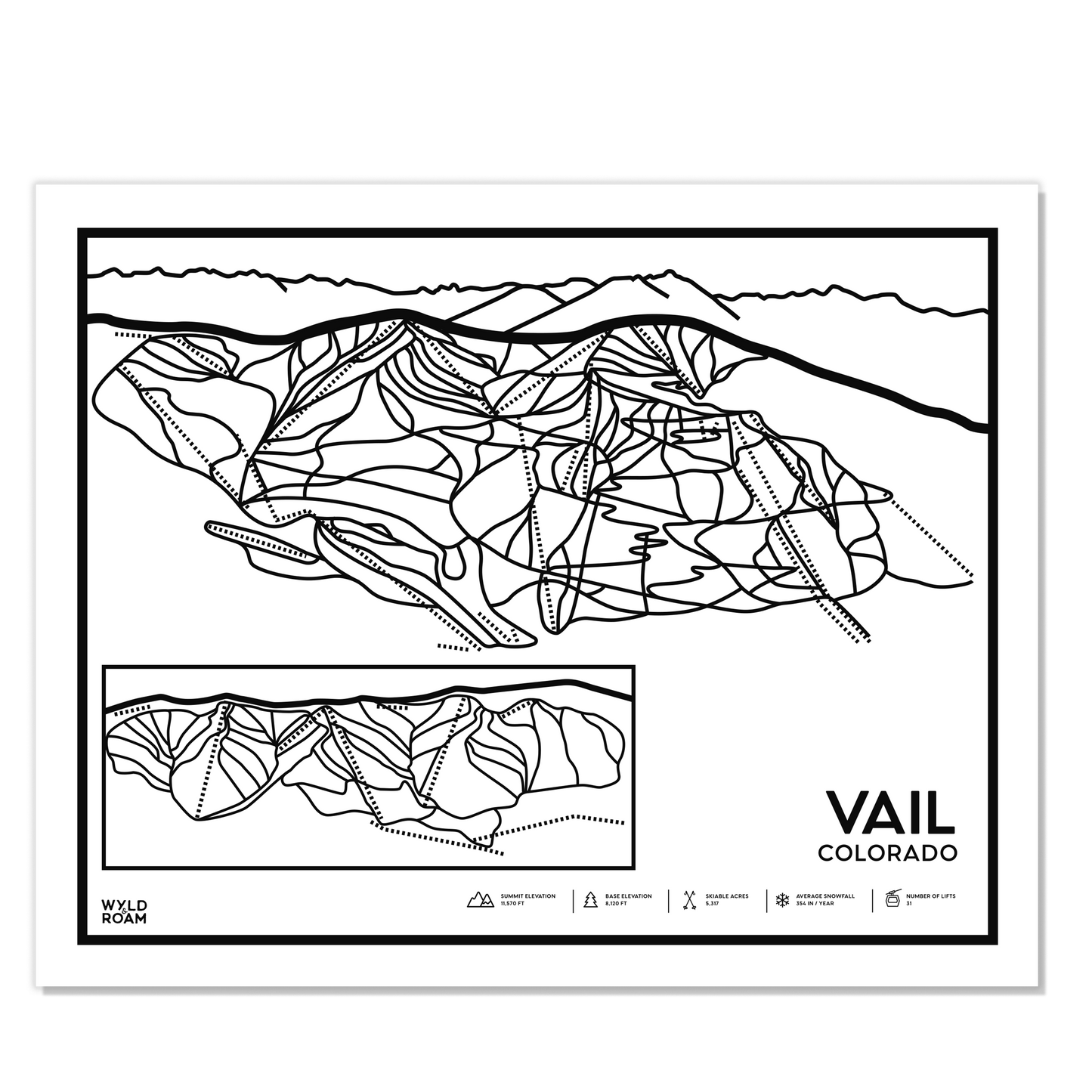 Vail Trail Map