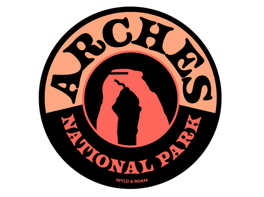 Arches National Park Sticker