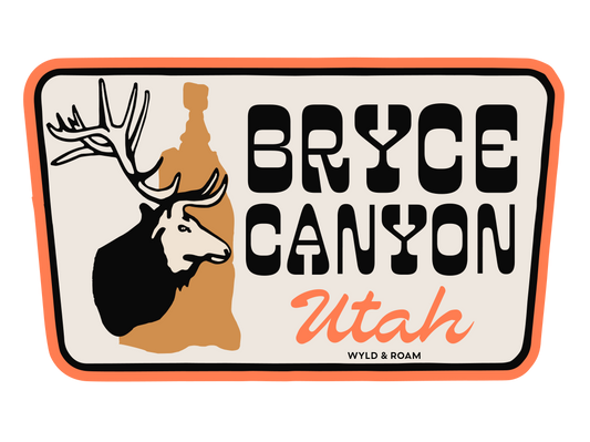 Bryce Canyon Elk Sticker