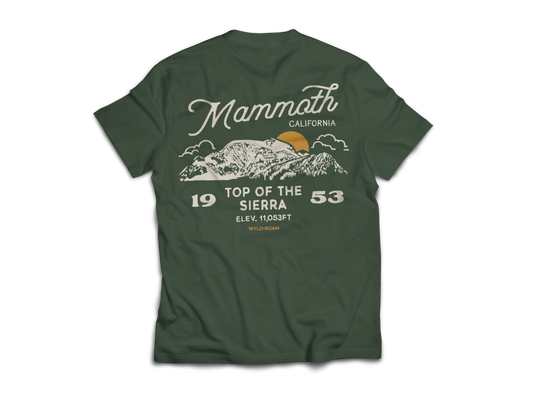 Mammoth Top of the Sierra Tee