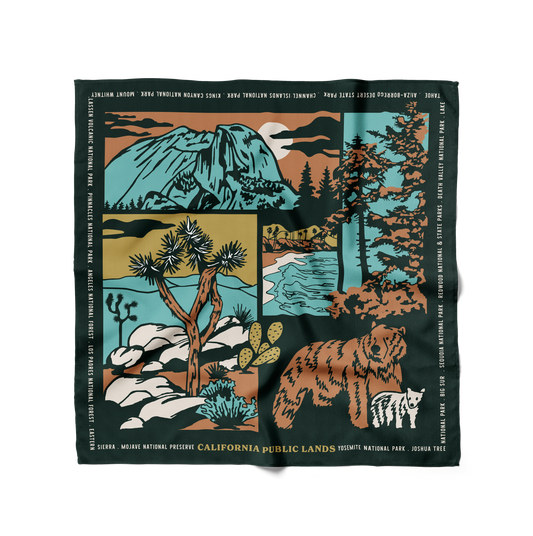 California Public Lands Bandana