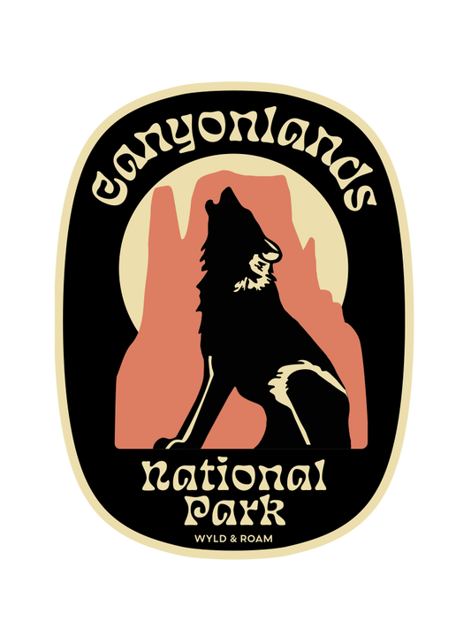 Canyonlands Coyote Sticker