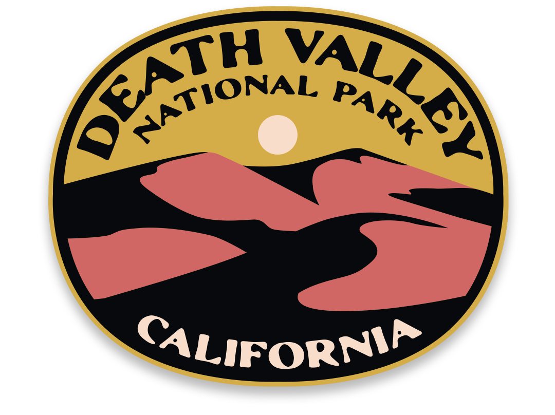 Death Valley Sticker