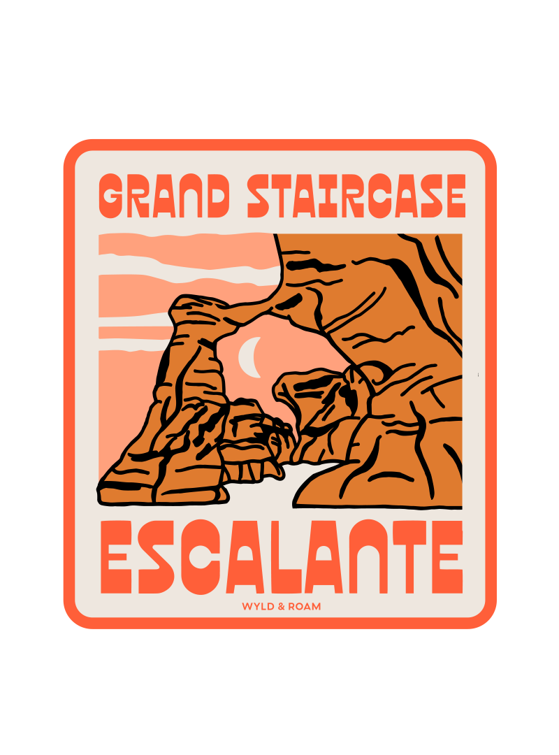 Grand Staircase Escalante National Monument Sticker