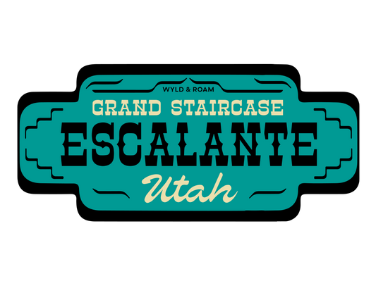 Grand Staircase Escalante Southwest Sticker