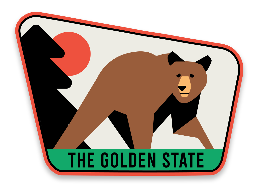 California Bear Sticker