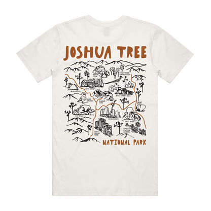 Joshua Tree National Park Map Tee