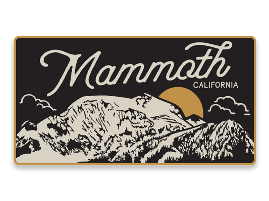 Mammoth, Top of the Sierra Sticker