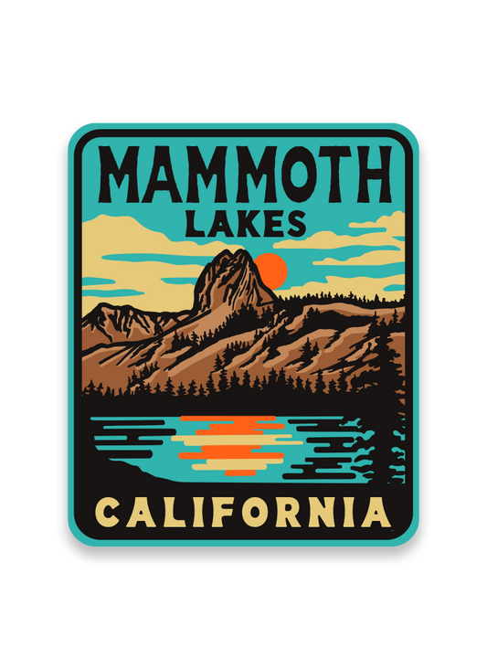 Mammoth Lakes Crystal Crag Sticker