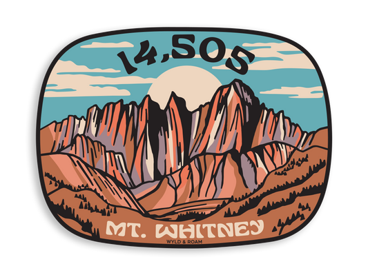 Mt. Whitney, 14,505 Sticker