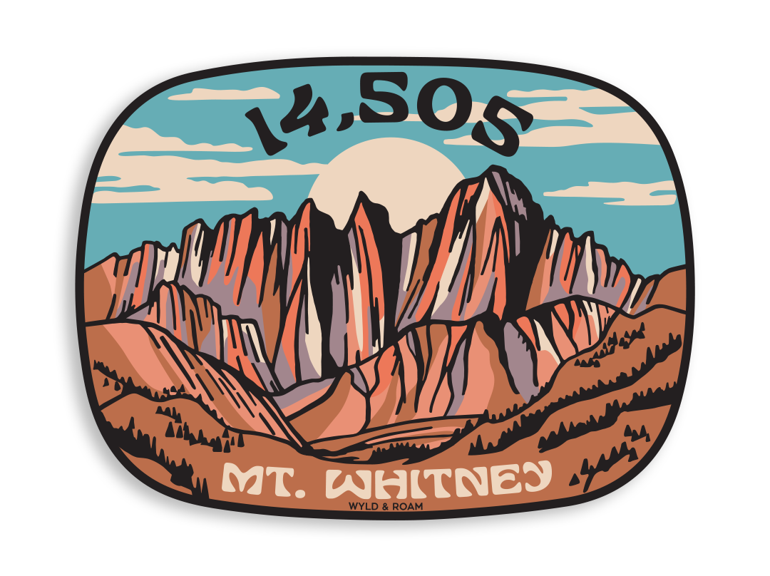 Mt. Whitney, 14,505 Sticker