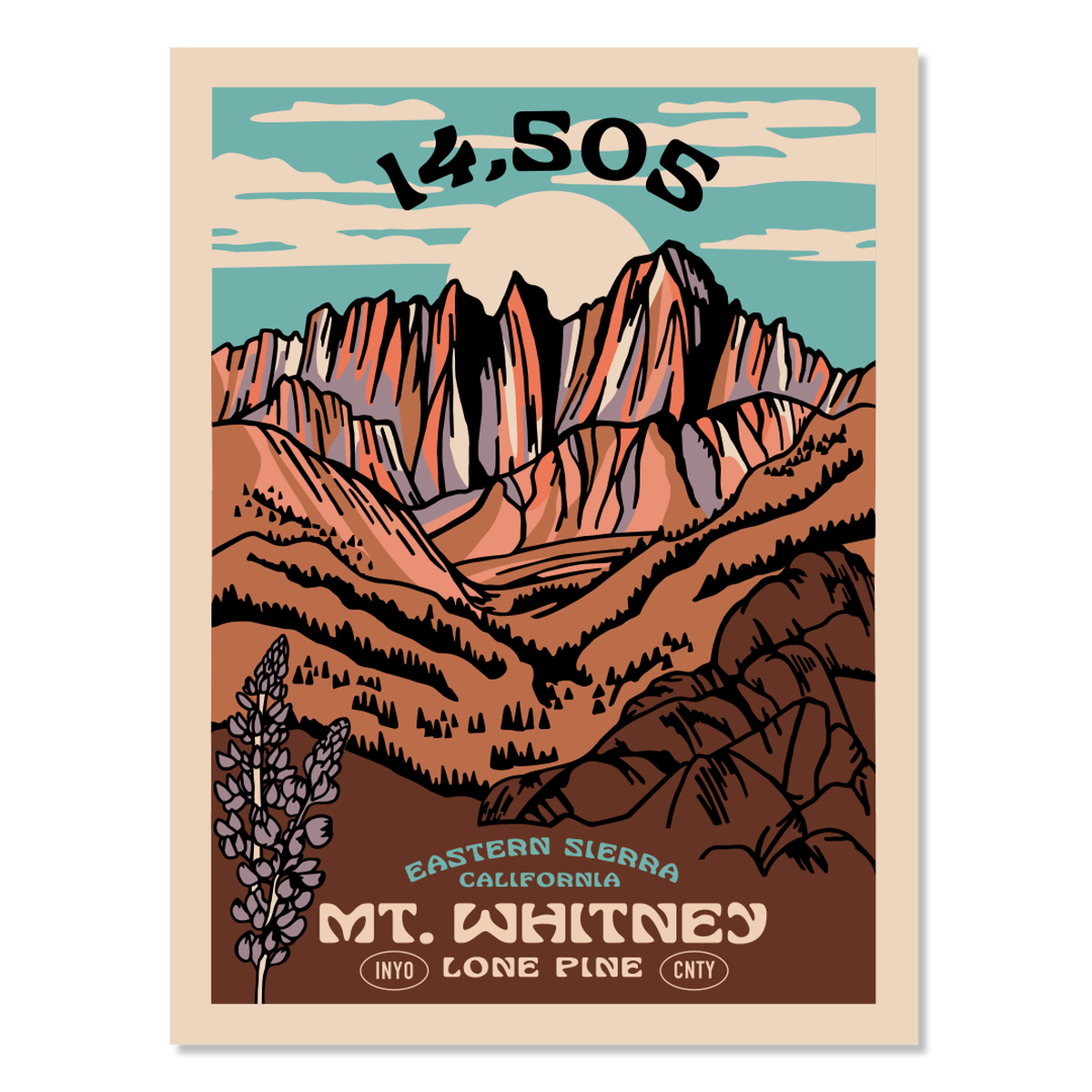 Mt Whitney Poster