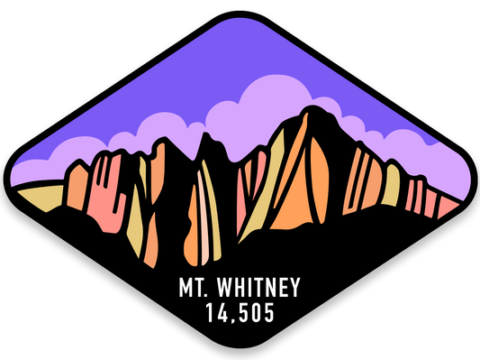 Mt. Whitney Sticker