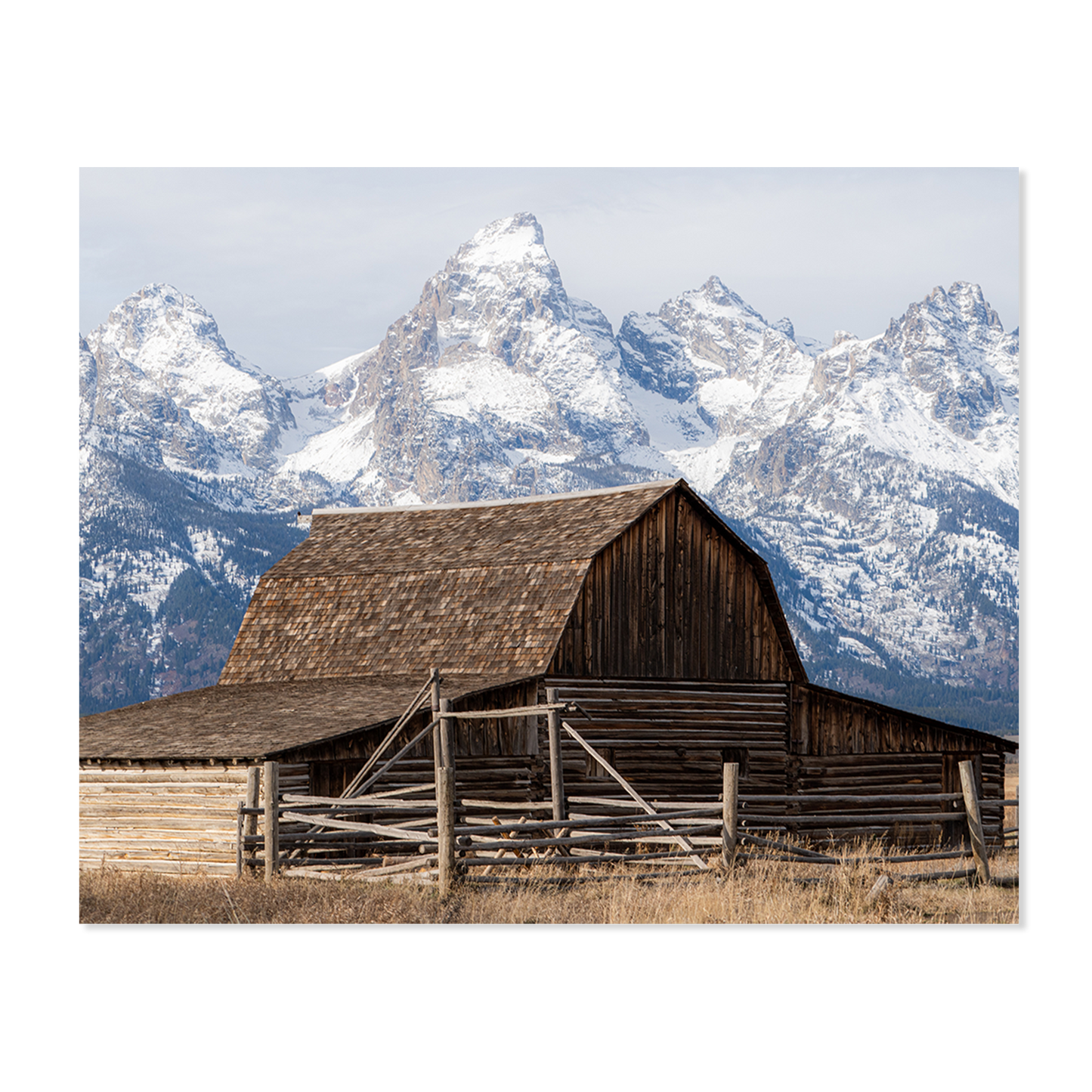 Grand Teton Barn Print