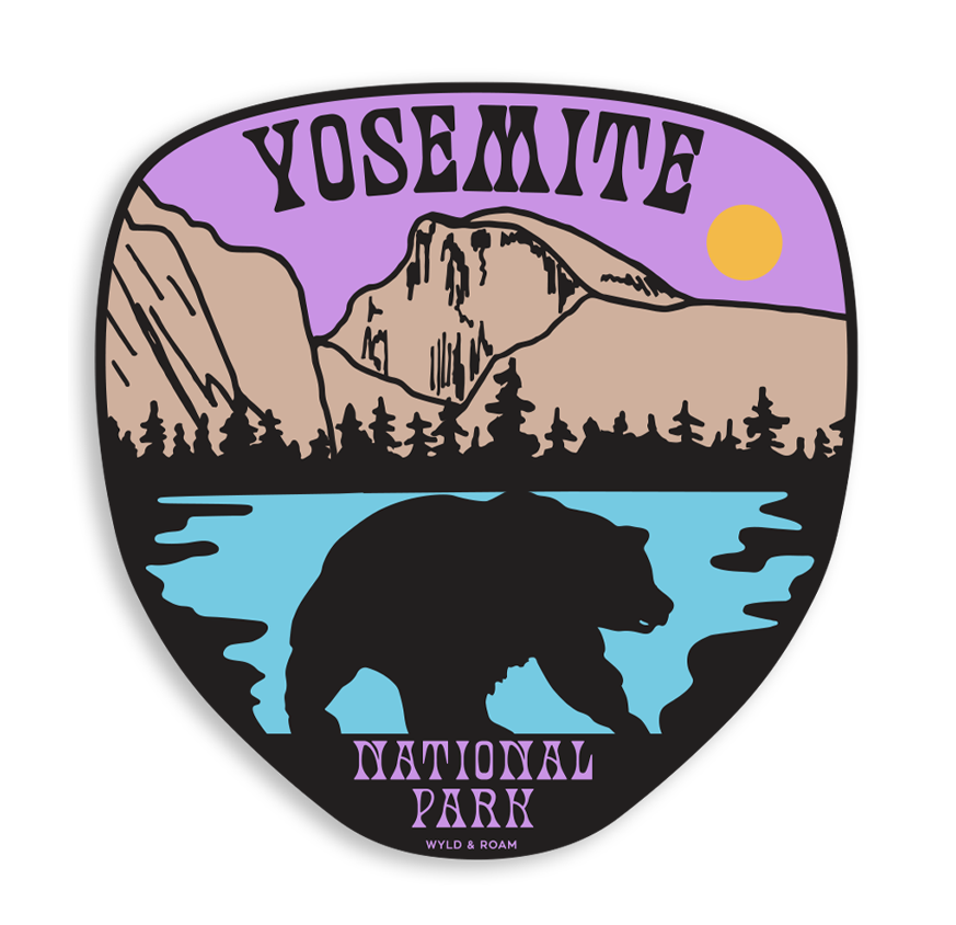 Yosemite Bear Sticker