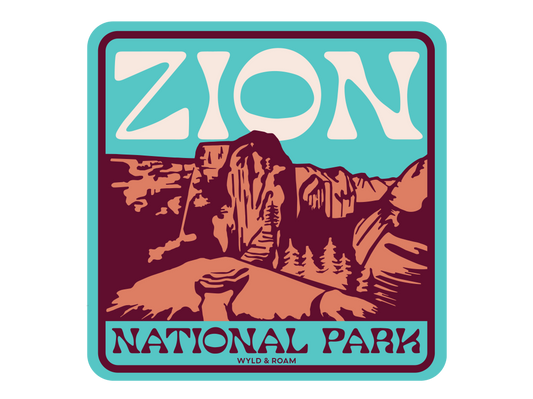 Zion Angels Landing Sticker