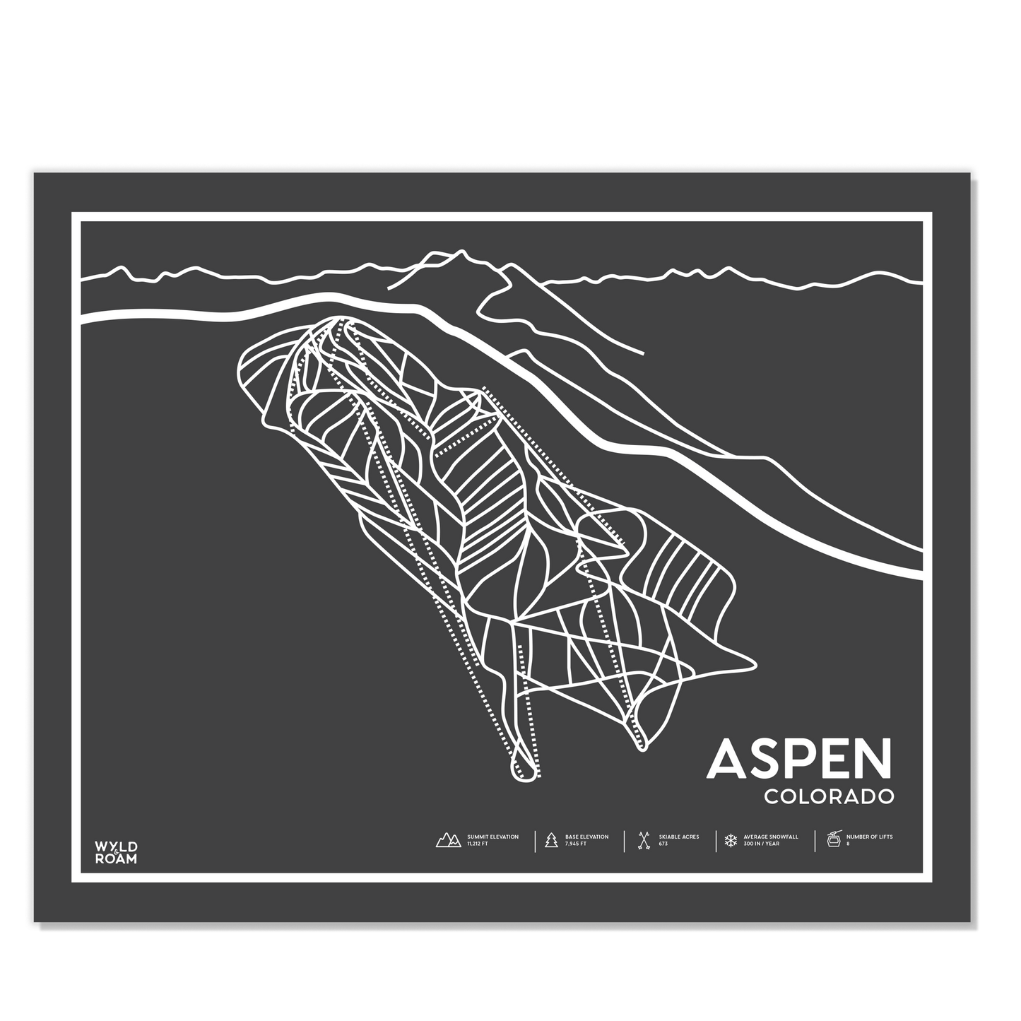 Aspen Trail Map