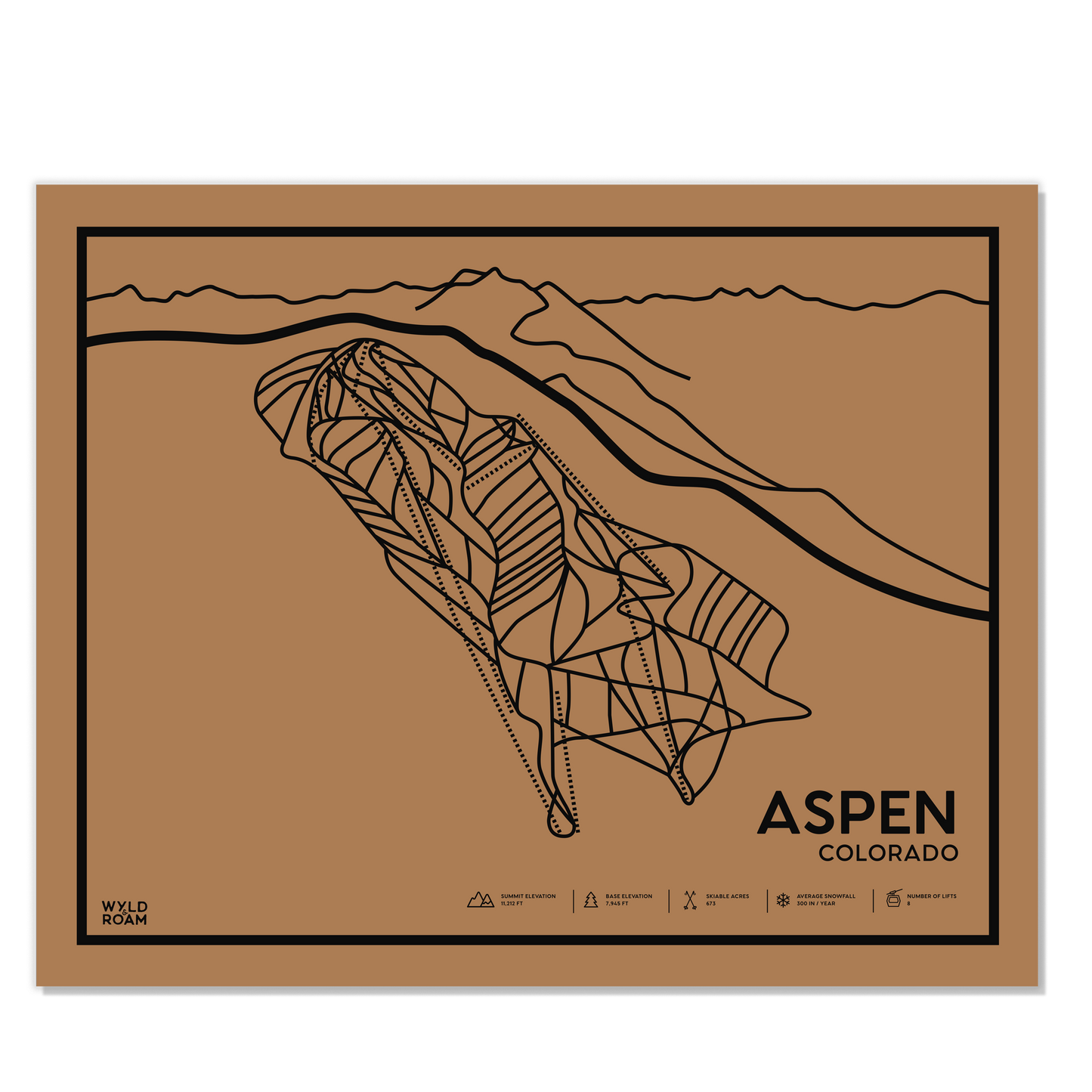 Aspen Trail Map