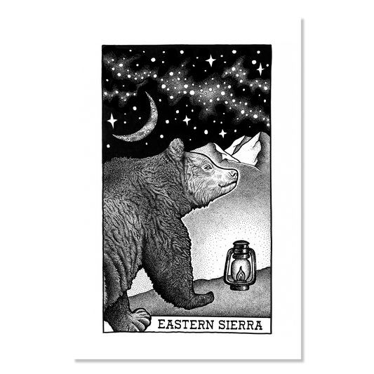 Sierra Bear Poster