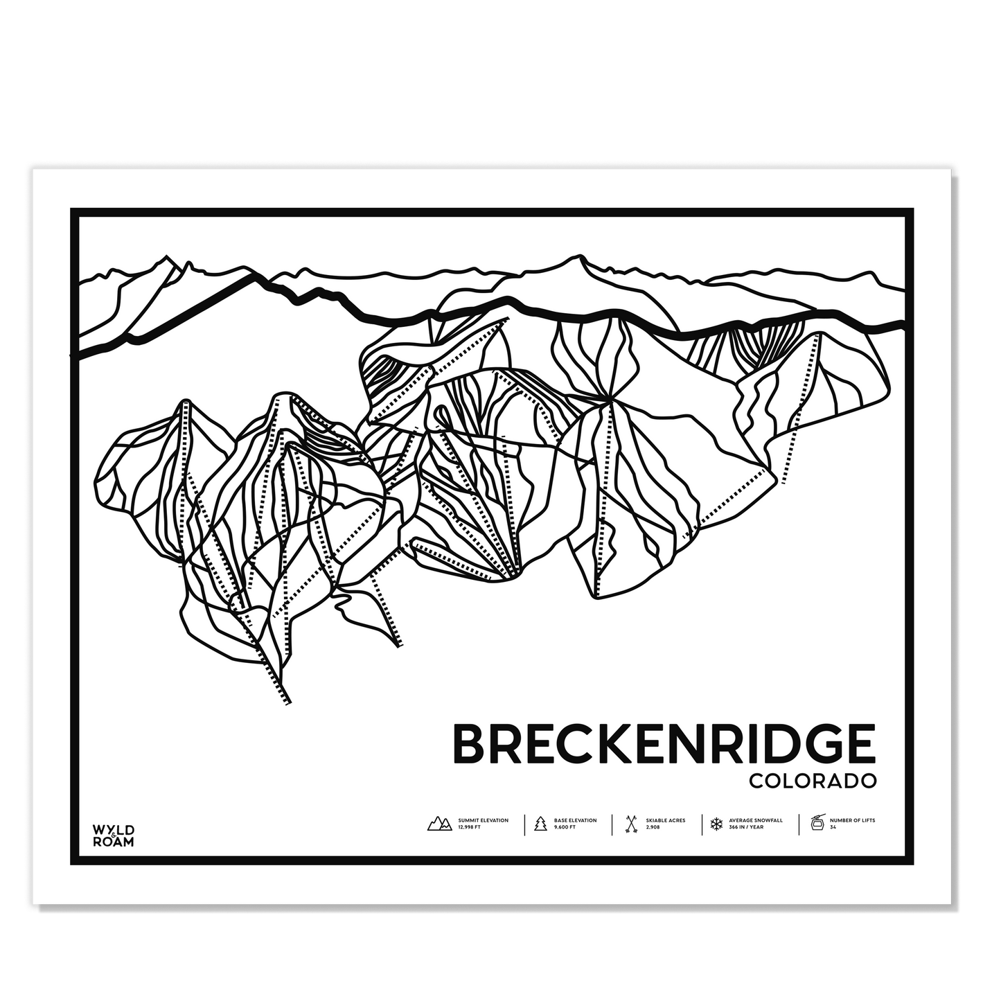 Breckenridge Trail Map
