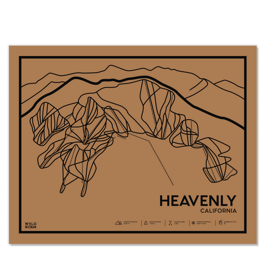 Heavenly Trail Map