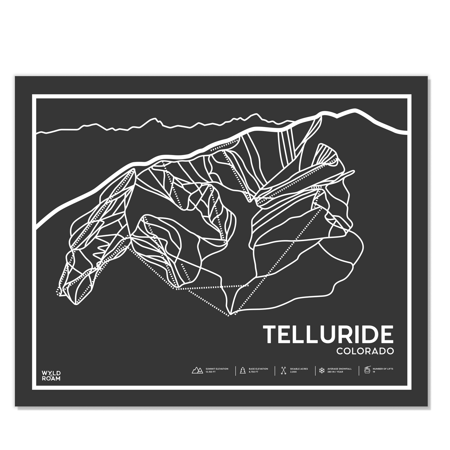 Telluride Trail Map