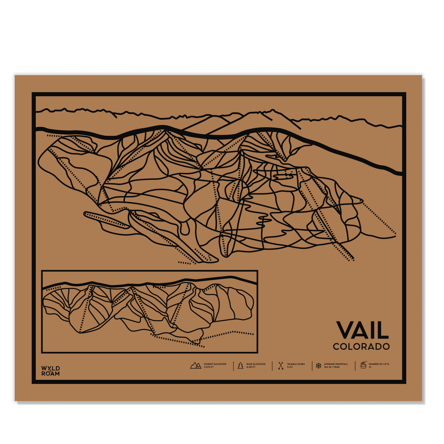 Vail Trail Map